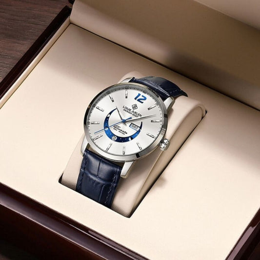 Montre Élégante avec Phases Lunaires