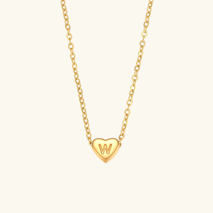 Hart™ | Collier avec Pendentif Cœur et Initiale