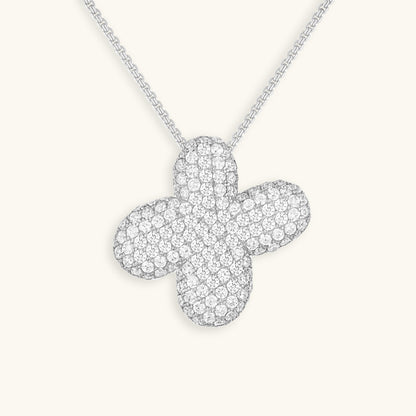 Bubble™ | Collier avec Initiale et Imitation Diamant