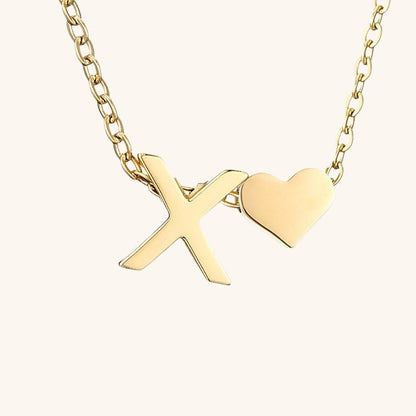 Ria™ | Collana con cuore e iniziali