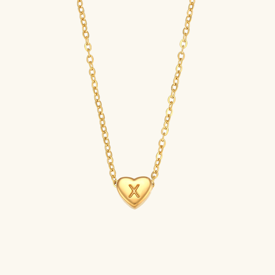 Hart™ | Collier avec Pendentif Cœur et Initiale