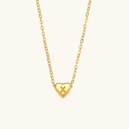 Hart™ | Collier avec Pendentif Cœur et Initiale