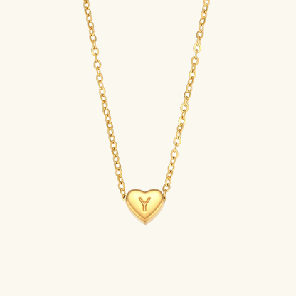 Hart™ | Collier avec Pendentif Cœur et Initiale