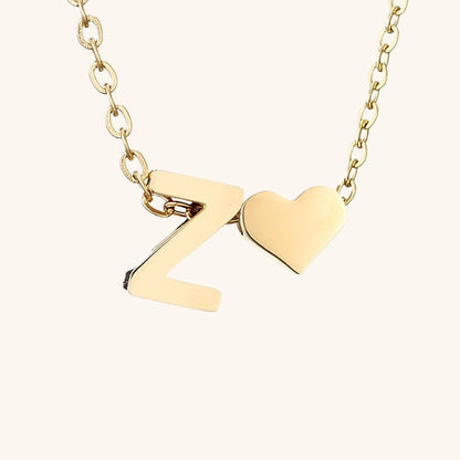 Ria™ | Collana con cuore e iniziali