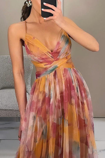 Frostine™ | Robe longue fleurie et romantique