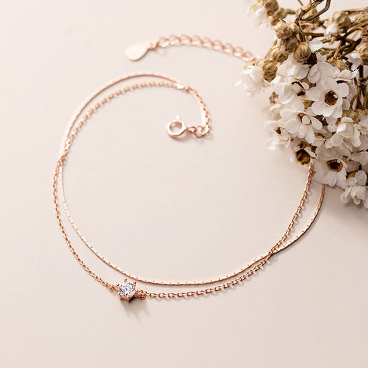 Annie™ | Bracelet de Cheville Été Élégant