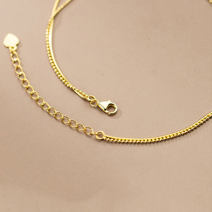 Aurélie™ | Bracelet de Cheville Classique Doré