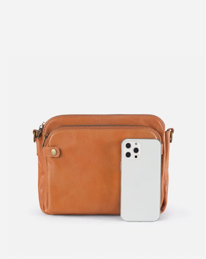 KIM™ - SAC À BANDOULIÈRE EN CUIR PRATIQUE ET ÉLÉGANT
