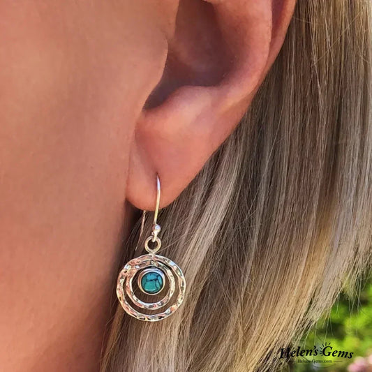 Gaïa™ | Boucles bohèmes turquoise