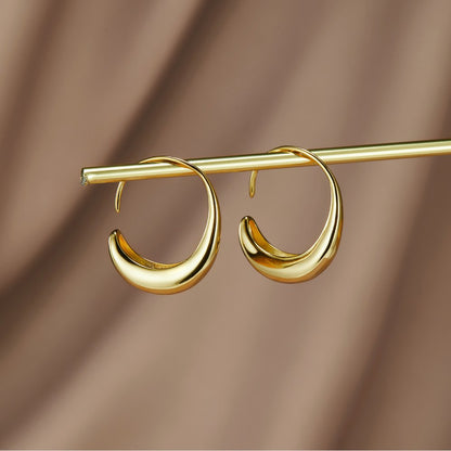 Cina - Boucles d'oreilles pendantes en cercle