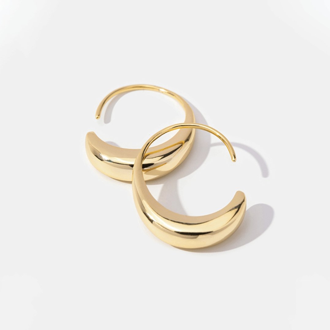 Cina - Boucles d'oreilles pendantes en cercle