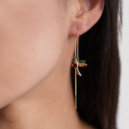 Danyel™ | Boucles d’oreilles Hummingbird à pampilles