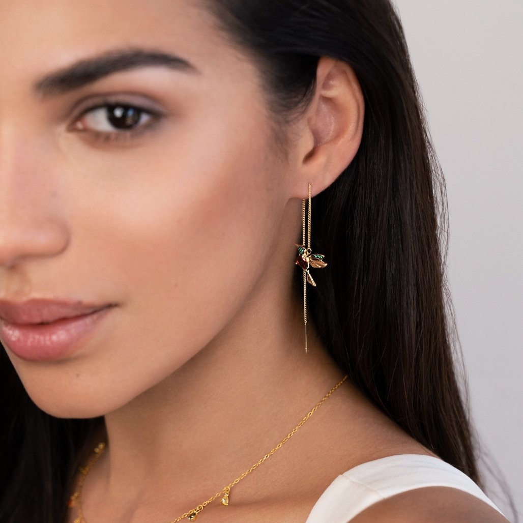 Danyel™ | Boucles d’oreilles Hummingbird à pampilles