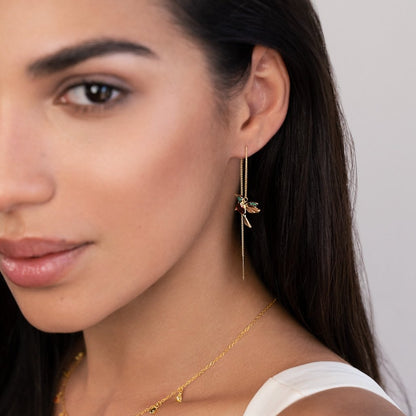 Danyel™ | Boucles d’oreilles Hummingbird à pampilles
