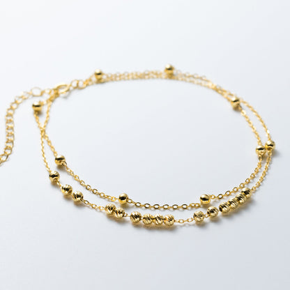 Sylvie™ | Bracelet de Cheville Perles Discrètes