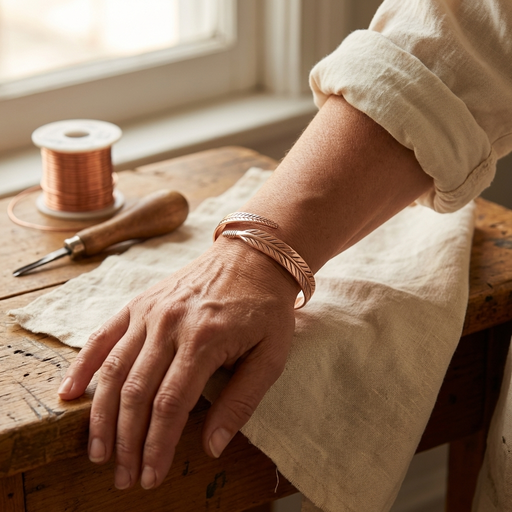 Bracelet en cuivre Marguax