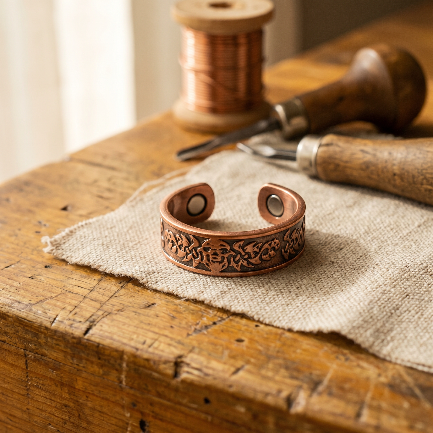 Bague en cuivre Clag de Marguax