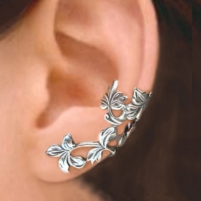 Boucles d'oreilles vintage en argent massif