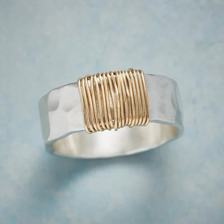 Bague Ligne d’Or™ – Argent Raffiné