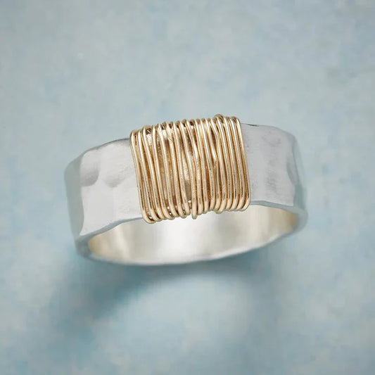 Bague Ligne d’Or™ – Argent Raffiné