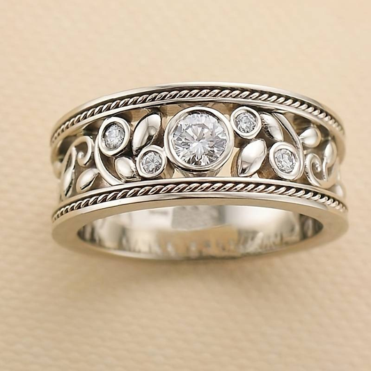 Bague Argent Intemporelle™ – Éclat de Zircone