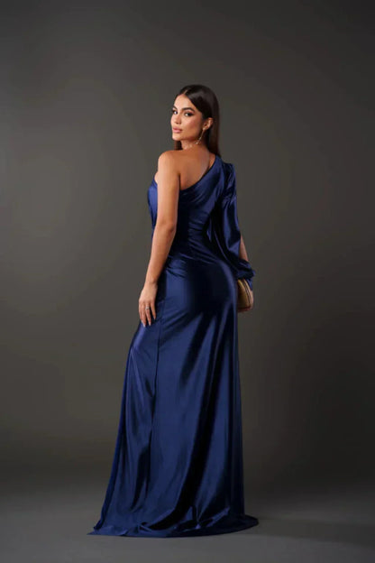 Valeria | Robe Asymétrique en Satin