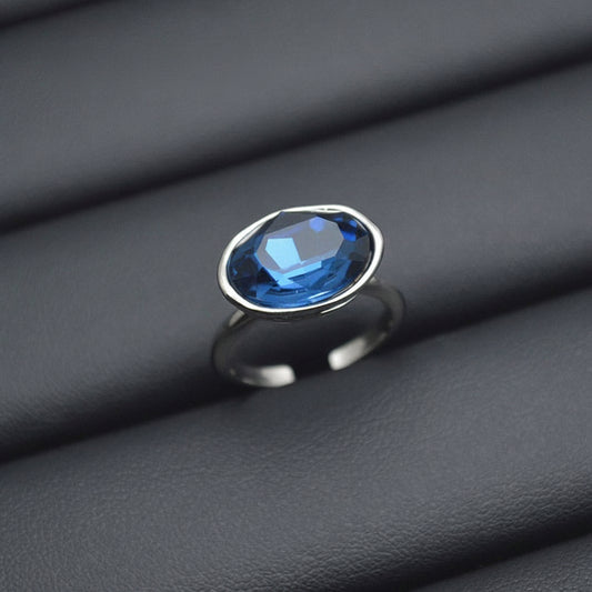 Bague Bleu Céleste™ – Brillance Vintage