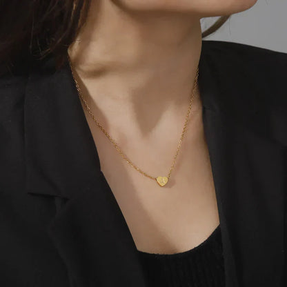 Hart™ | Collier avec Pendentif Cœur et Initiale