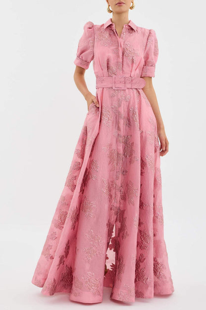 Anabella - Robe courte à manches bouffantes