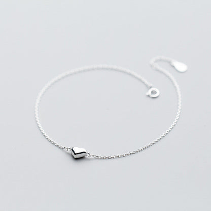 Juliet™ | Bracelet de Cheville Cœur