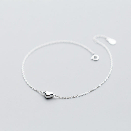 Juliet™ | Bracelet de Cheville Cœur