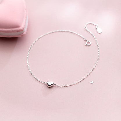 Juliet™ | Bracelet de Cheville Cœur