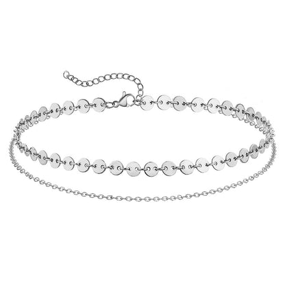 Inès™ | Bracelet de Cheville Acier Inoxydable