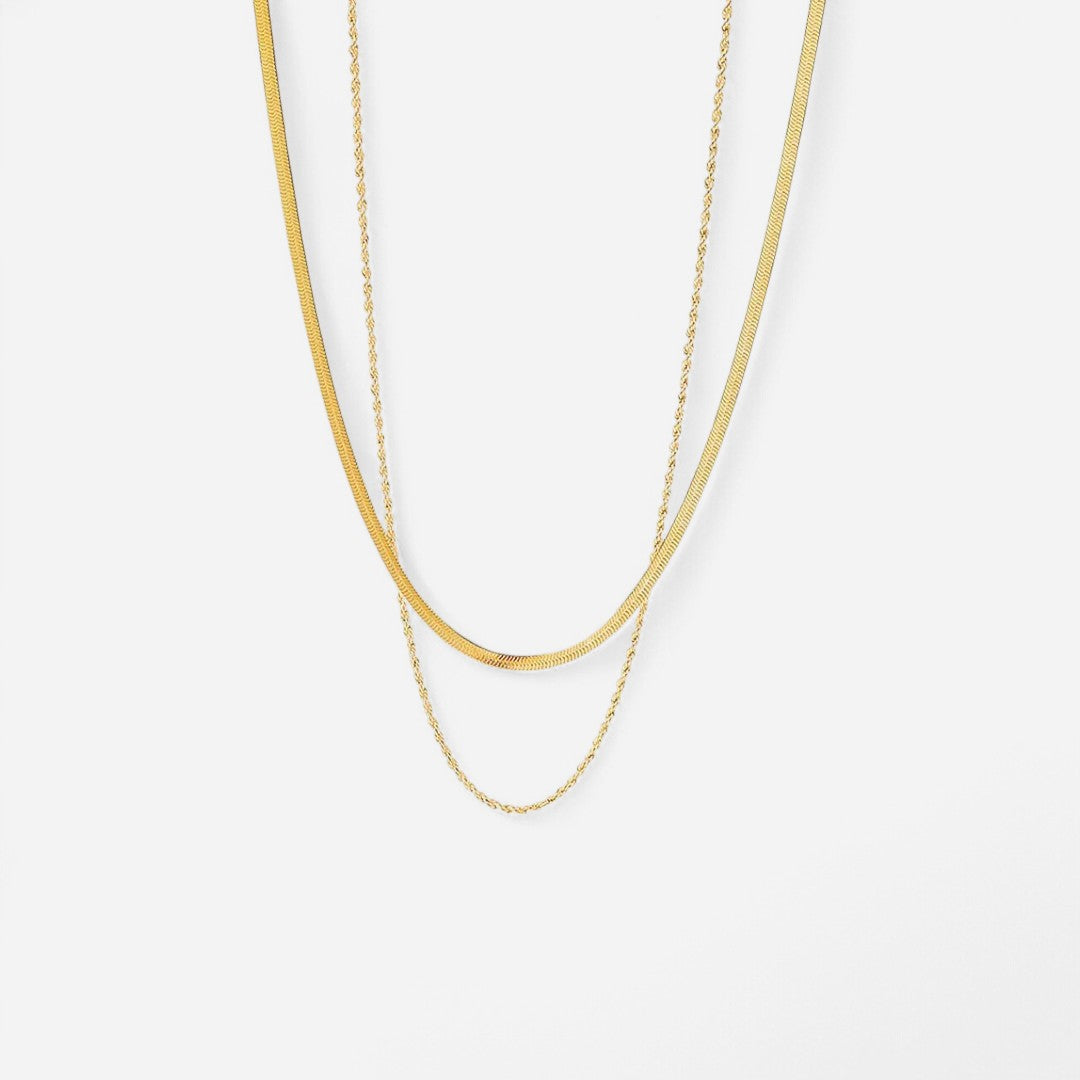 Hailey™ | Collier Doré à Couches