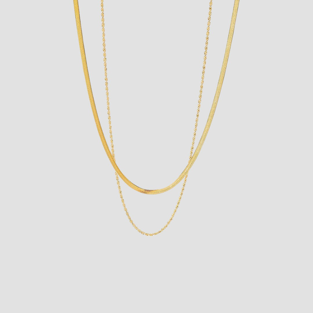Hailey™ | Collier Doré à Couches