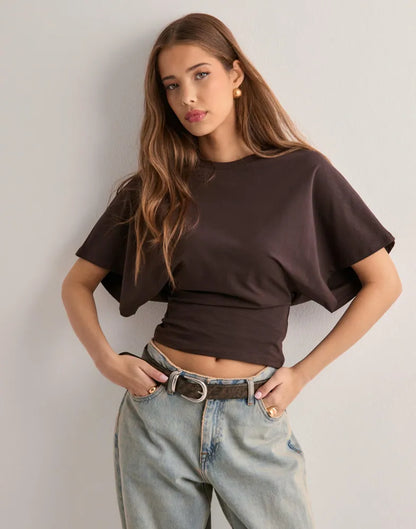 T-shirt iconique à manches larges