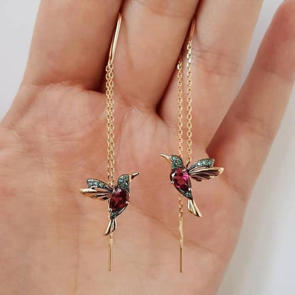 Kolibrie™ | Boucles d’oreilles design motif colibri