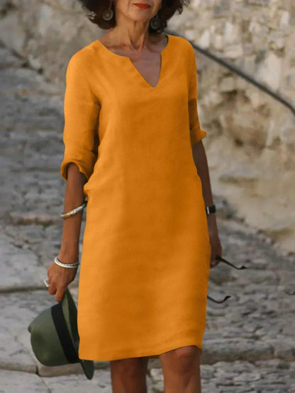 Beatrice | Robe élégante avec décolleté en V